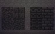 An image of deepslate and its variants in-game (Image via Minecraft)